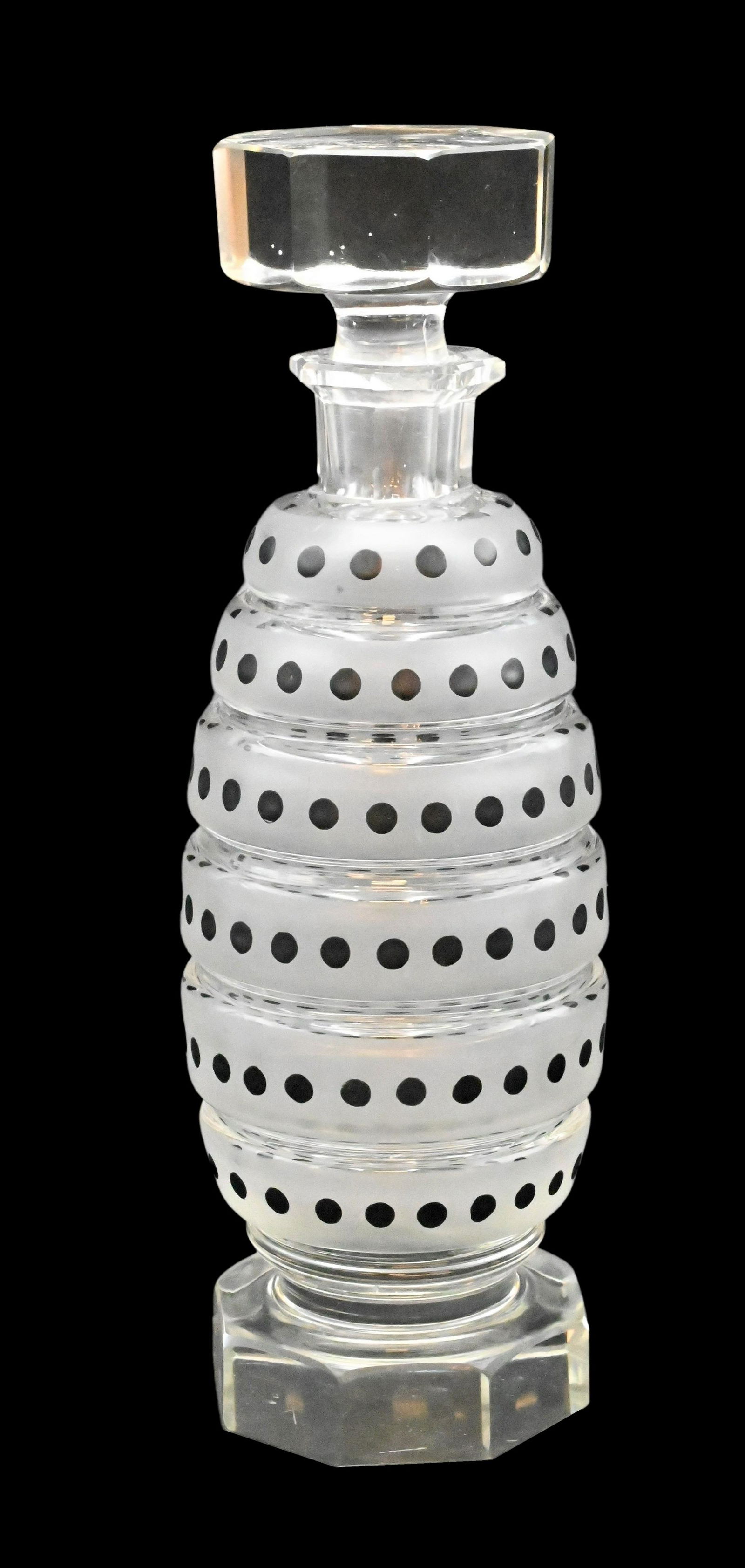 Baccarat Art Deco Glass Perfume Bottle (1 of 6)