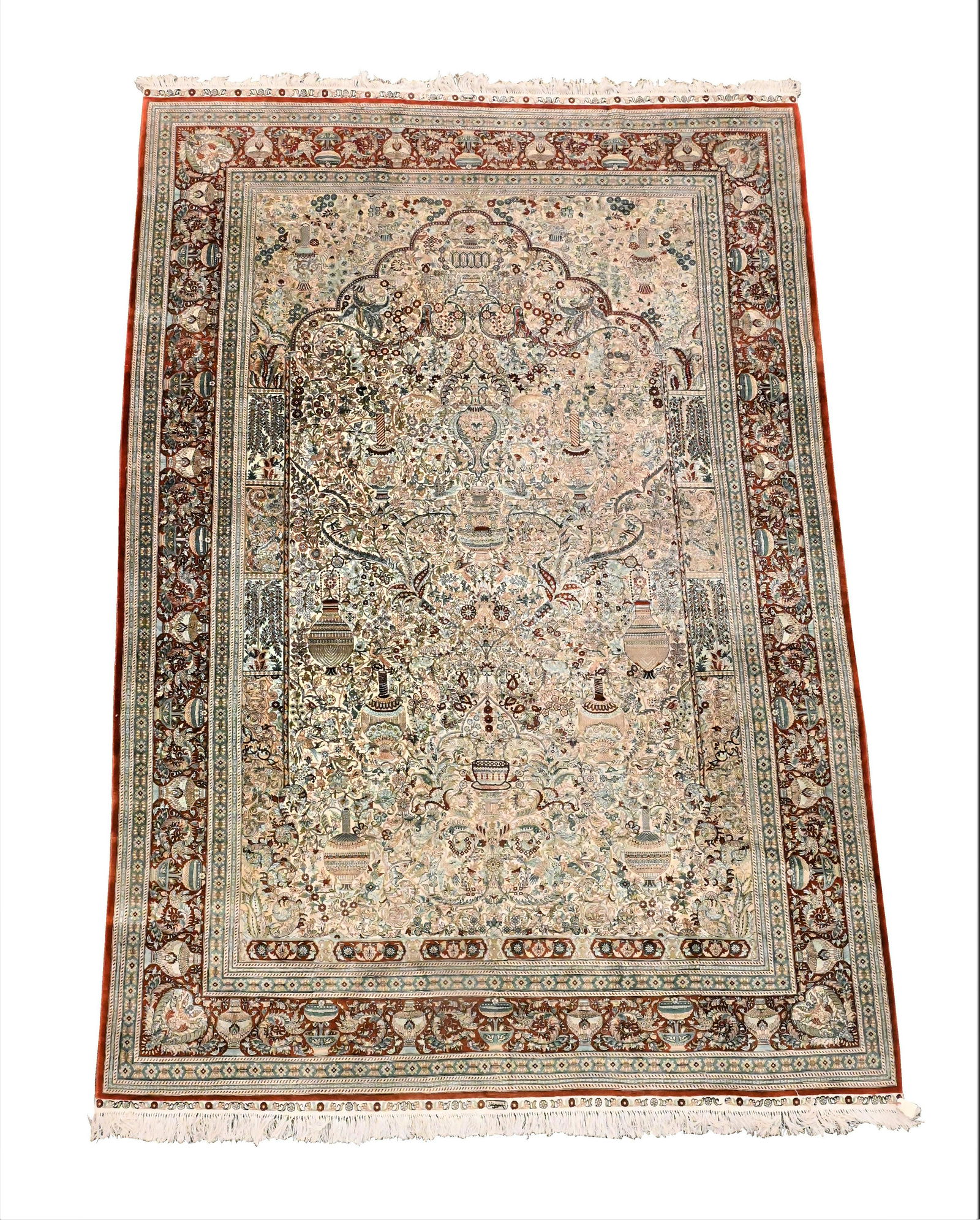 Silk Oriental Carpet (1 of 6)