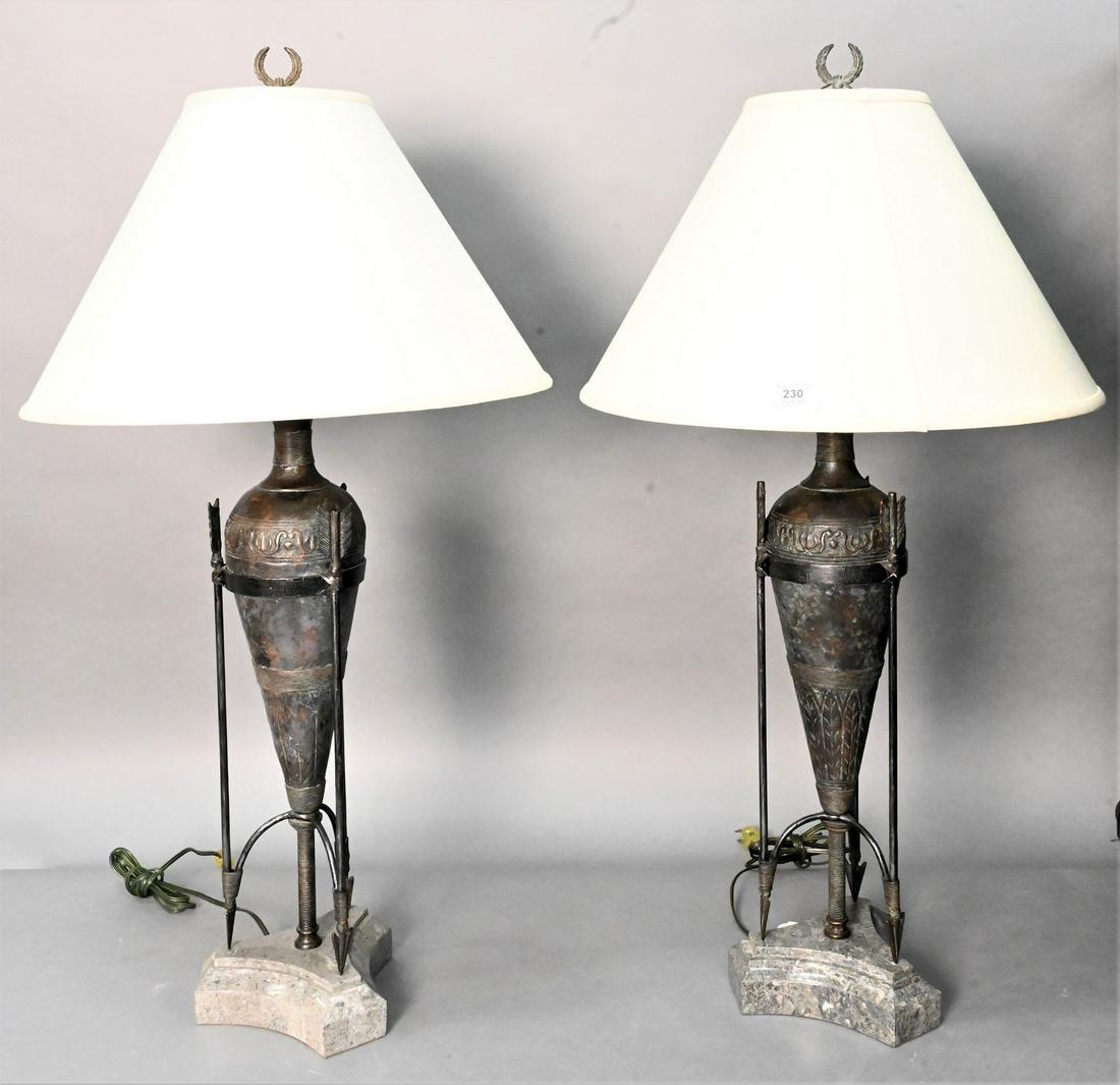 A Pair of Maitland Smith Table Lamps (1 of 6)