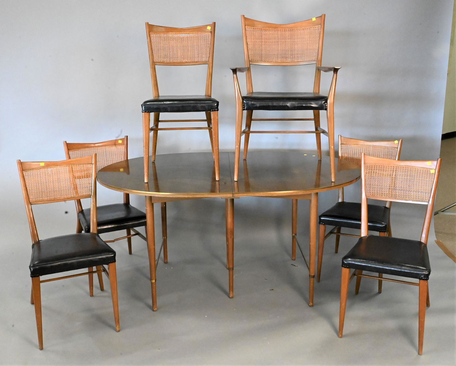 Paul McCobb Irwin Collection by Calvin Seven Piece Dining Set (1 of 7)