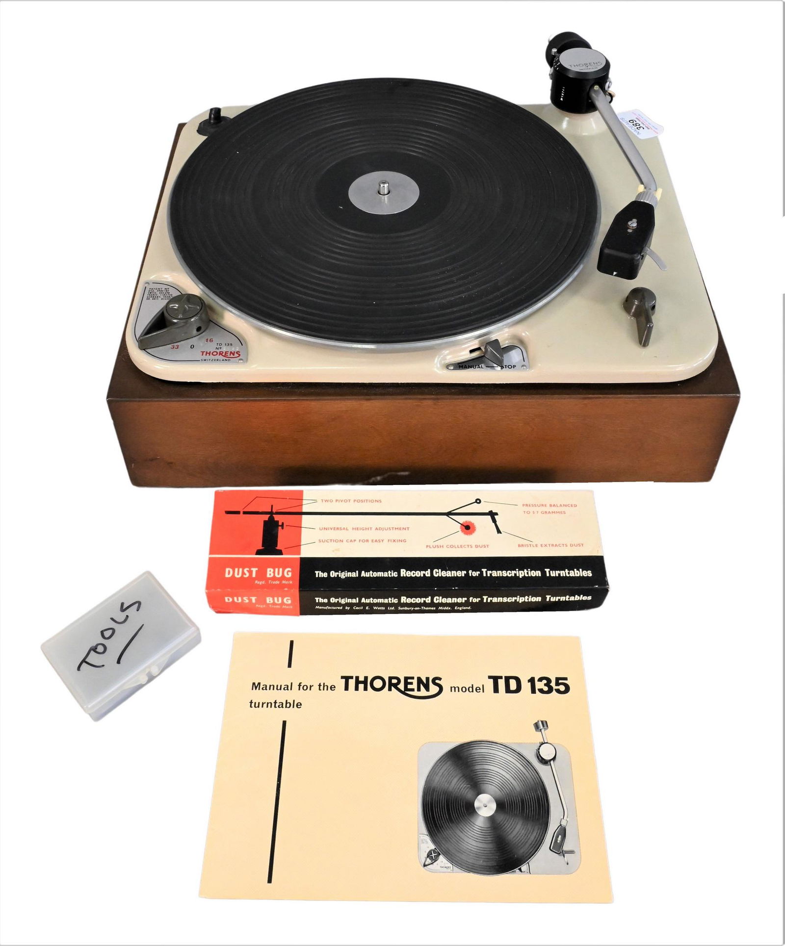 Thorens TD 135 Turntable Record Player (1 of 5)