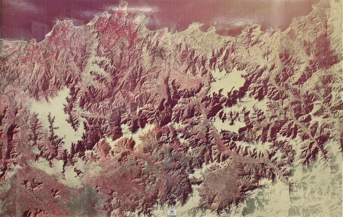 Set of Three National Aeronautics and Space Administration (NASA) Satellite Images (1 of 3)