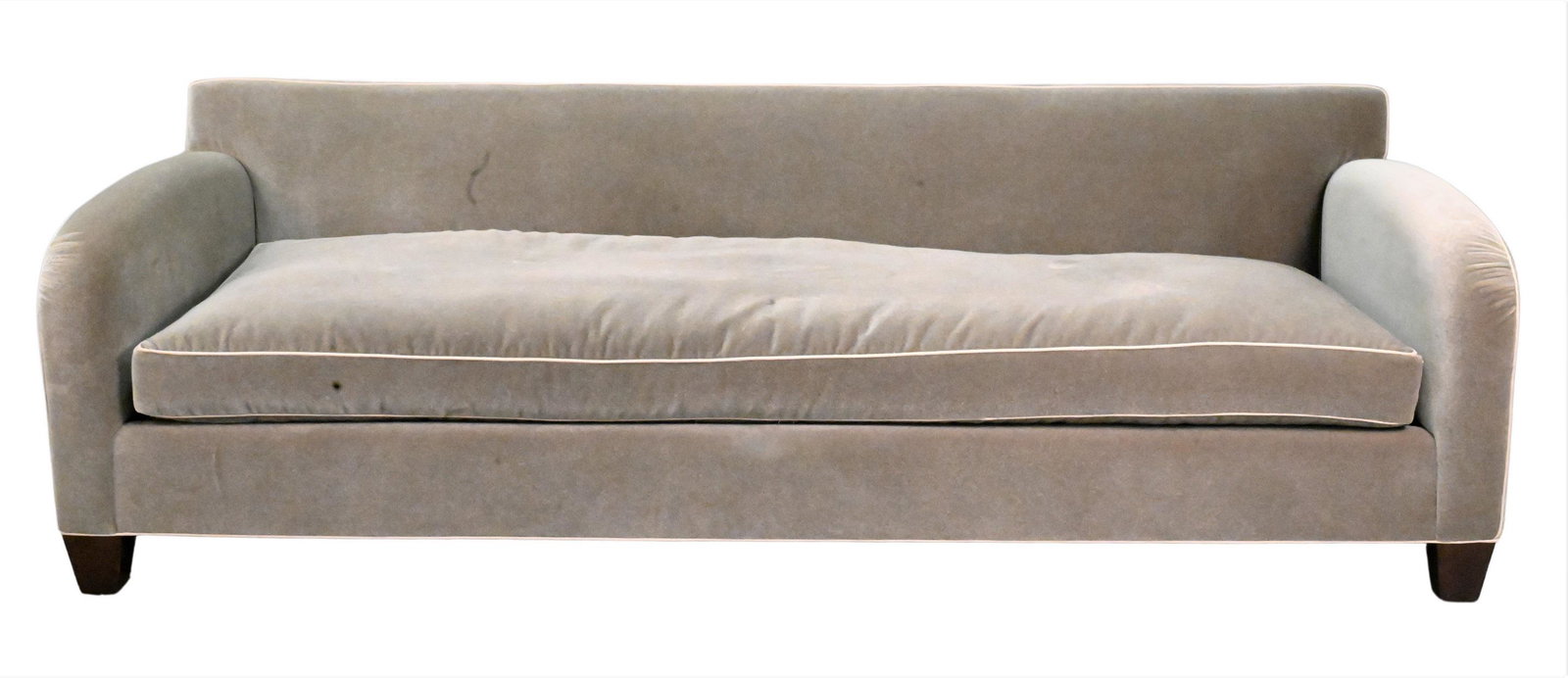 Custom Mohair Upholstered Contemporary Sofa (1 of 5)