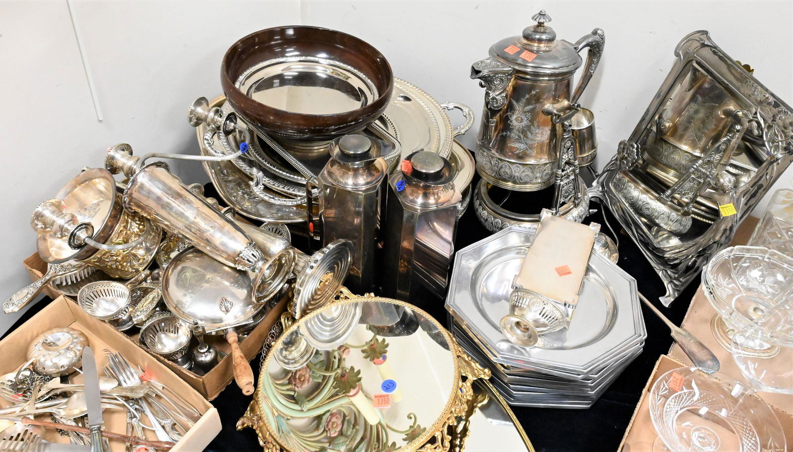 Large Group of Silver Plate (1 of 6)