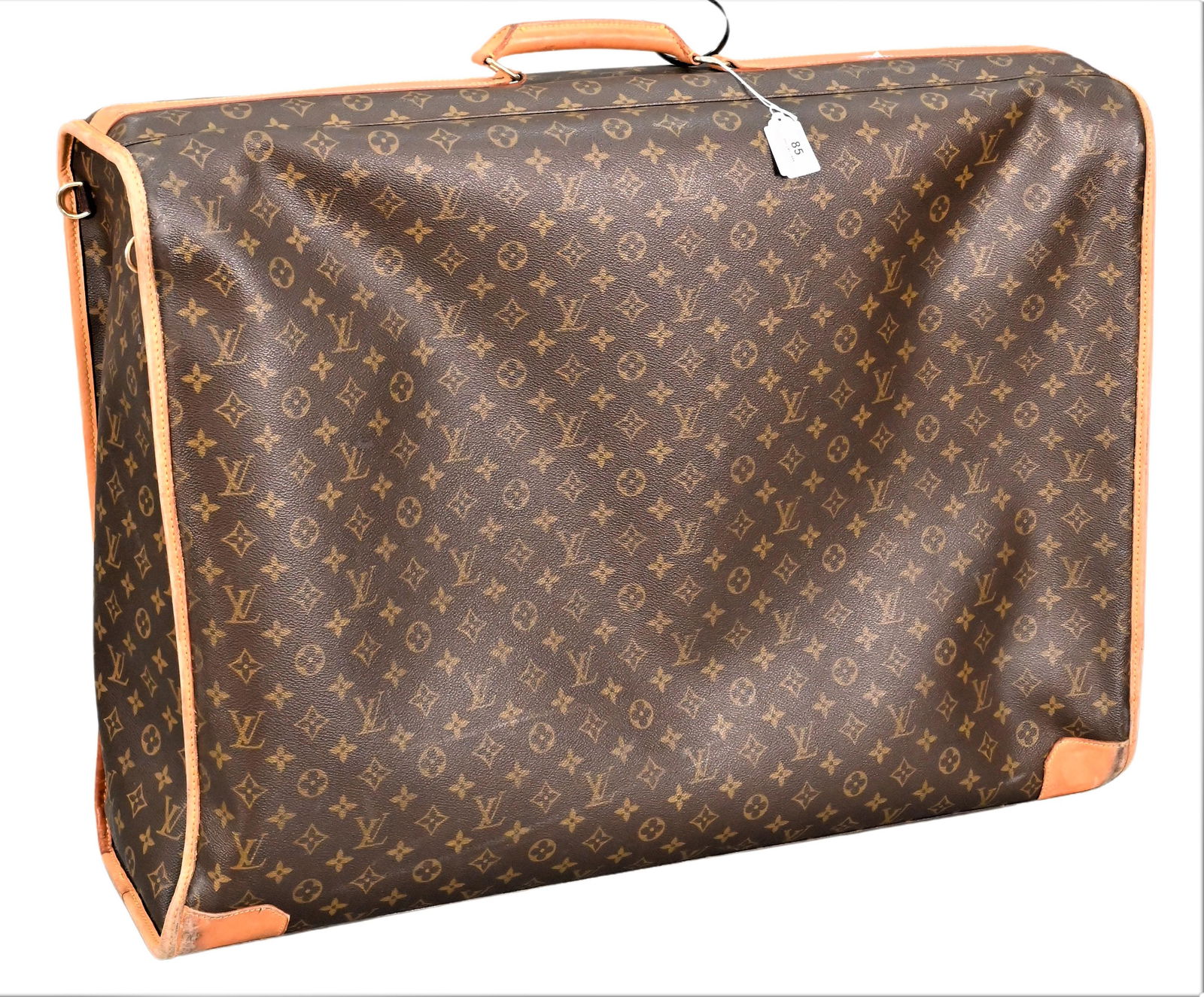 Louis Vuitton Monogrammed Soft Side Suitcase (1 of 6)
