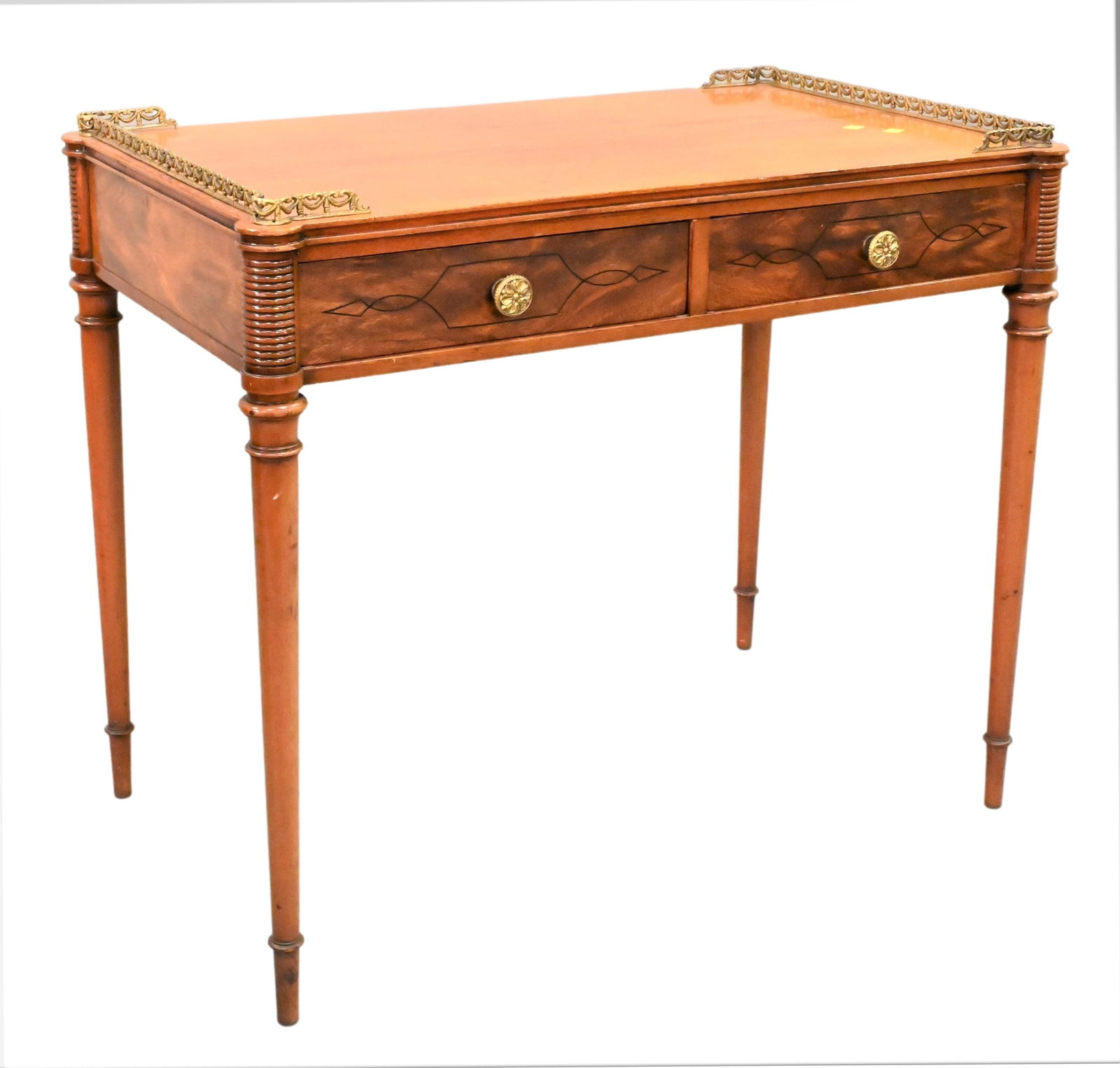 Beacon Hill Collection Custom Mahogany Server (1 of 5)