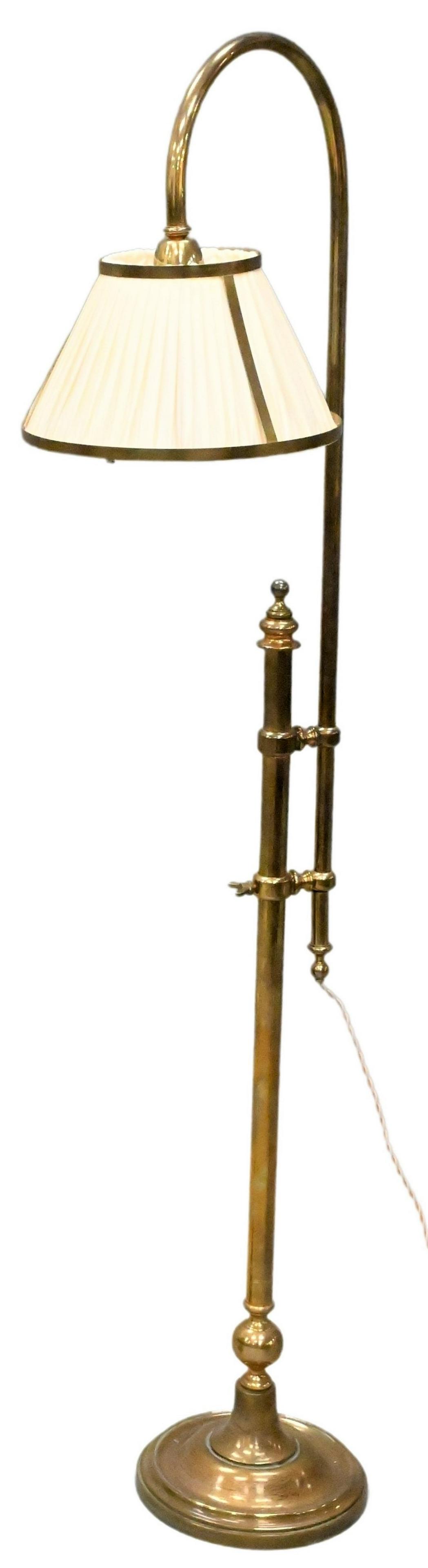 Bronze and Brass Adjustable Floor Lamp (1 of 3)