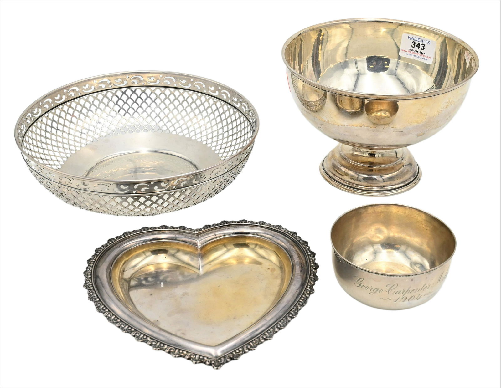 Four Piece Sterling Silver Lot (1 of 8)