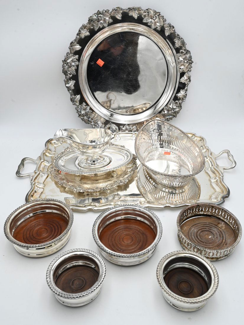 10 Piece Sterling Plate Lot (1 of 6)