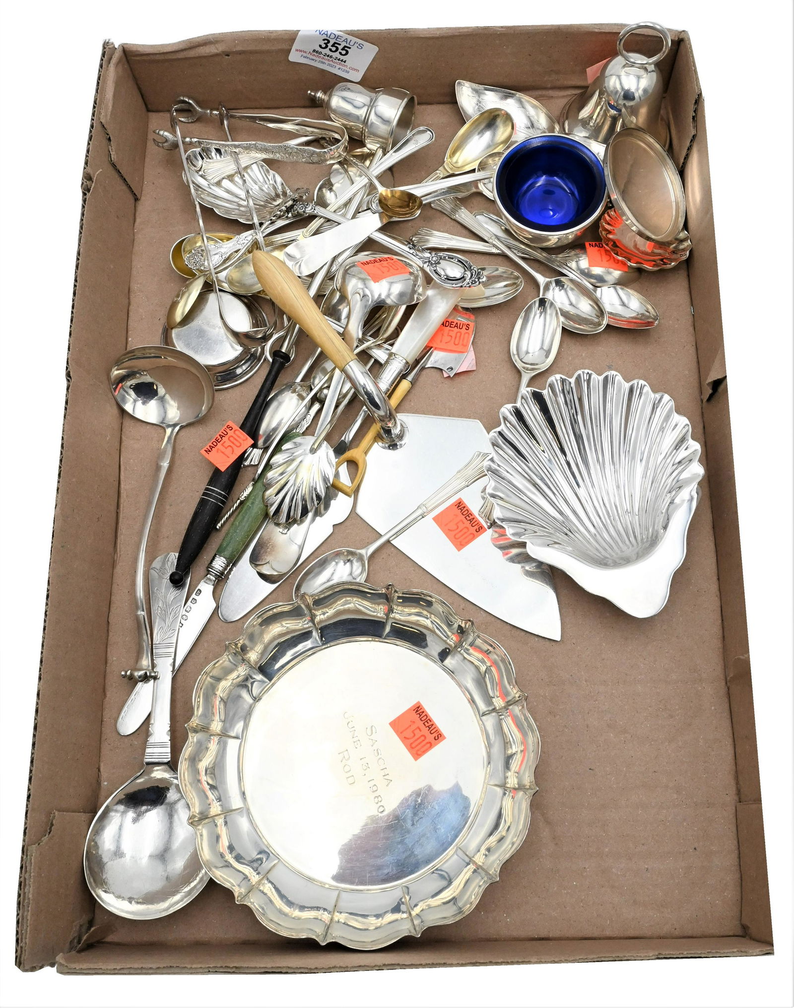 One Tray Lot of Sterling Silver (1 of 4)