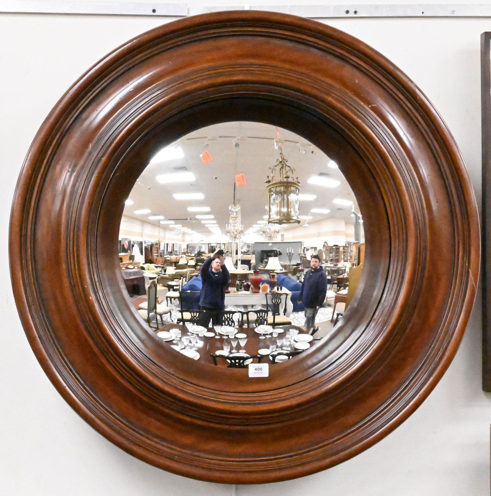 Monumental Ralph Lauren Porthole Mirror (1 of 5)