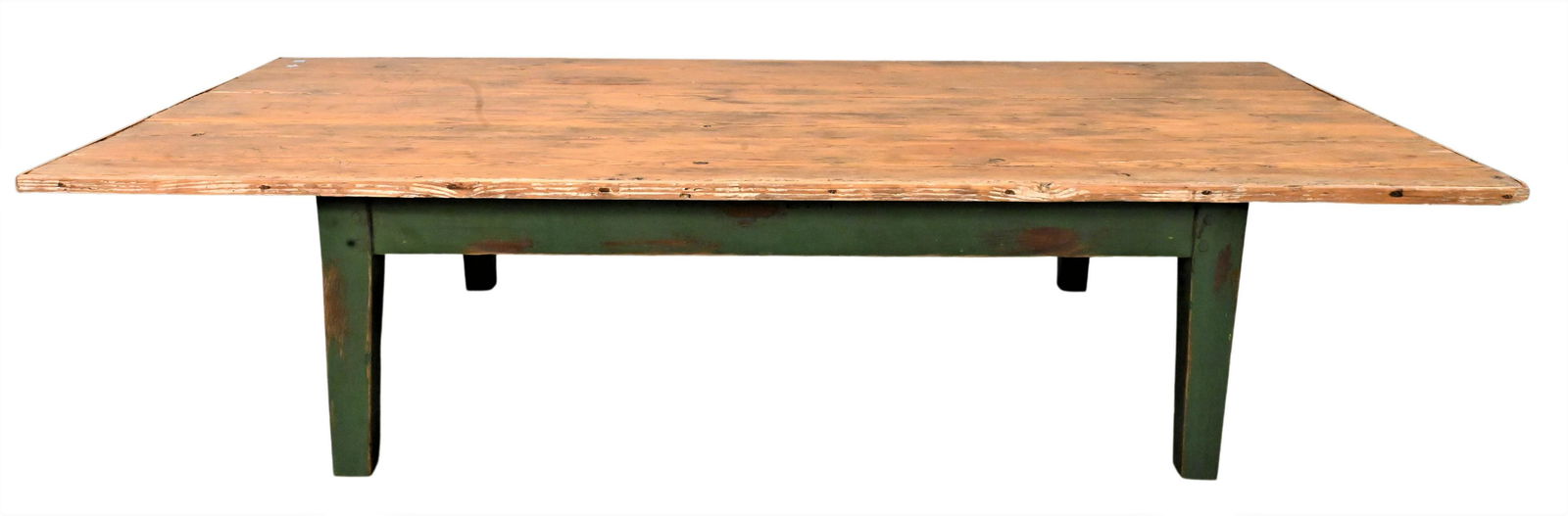 Large Pine Country Tavern Style Coffee Table (1 of 4)