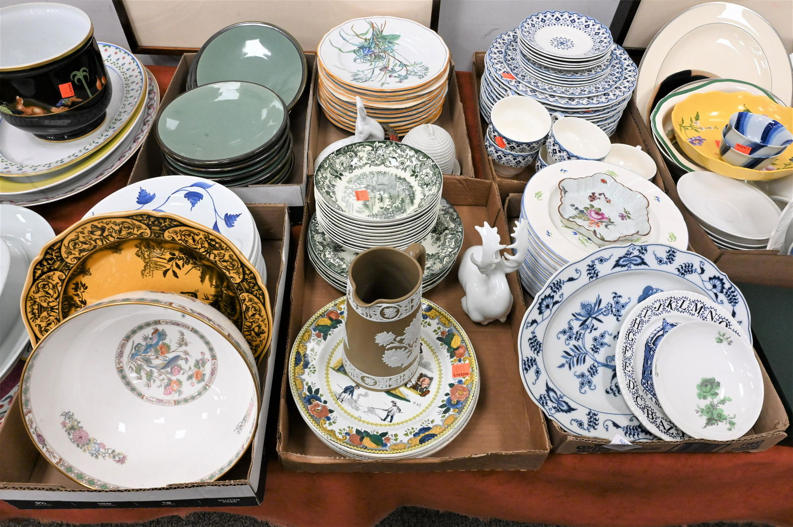 Seven Tray Lots of Assorted Porcelain and China (1 of 7)