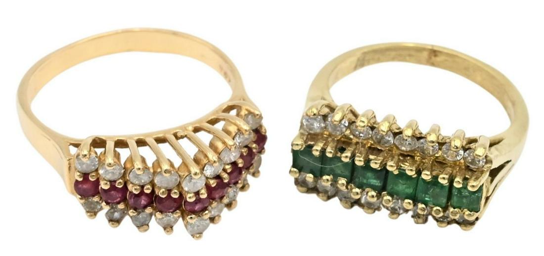 Two 14 Karat Gold Rings (1 of 3)