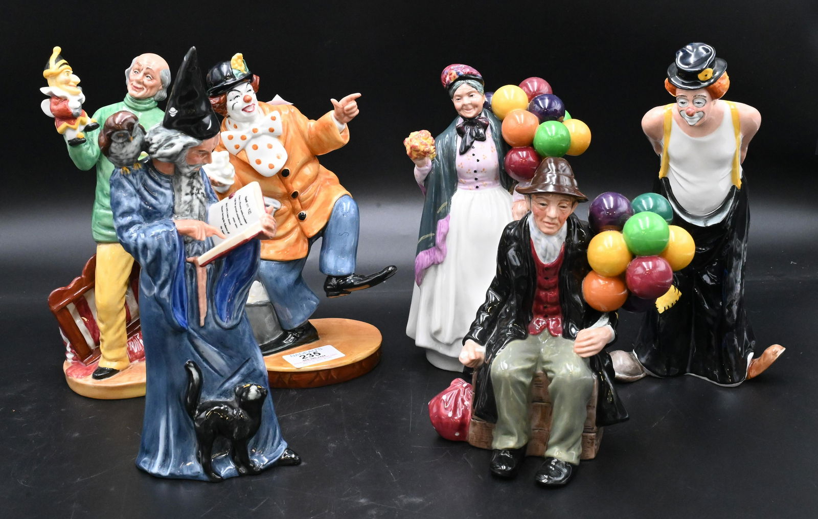 Six Royal Doulton's Figurines (1 of 9)