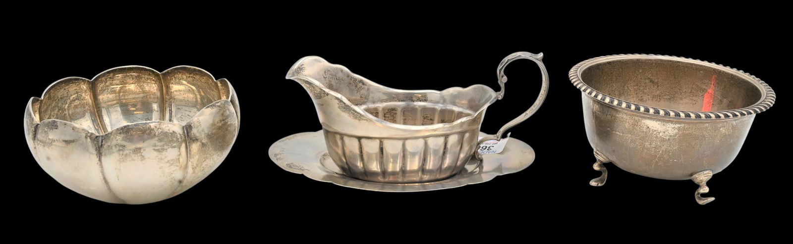 Four Piece Cartier Sterling Silver Group (1 of 6)