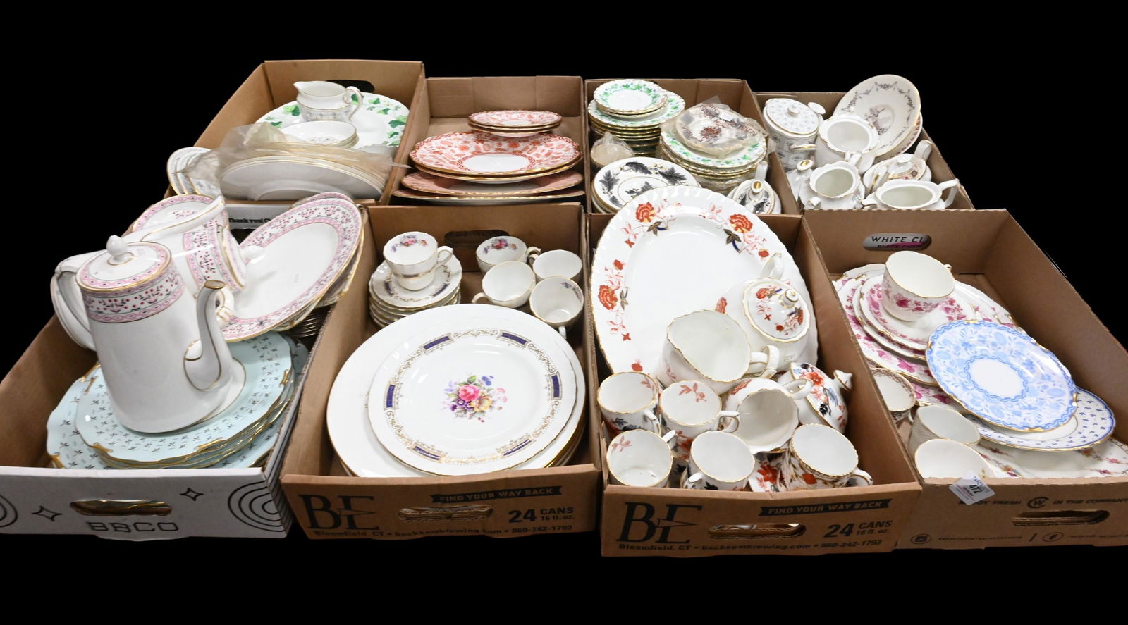 Eight Tray Lots of Royal Crown Derby Porcelain China (1 of 5)