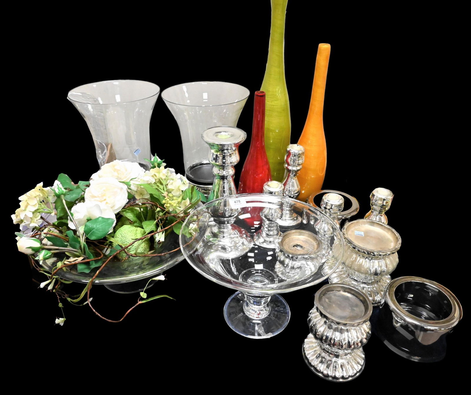 Large Decorative Grouping of 16 Items (1 of 4)