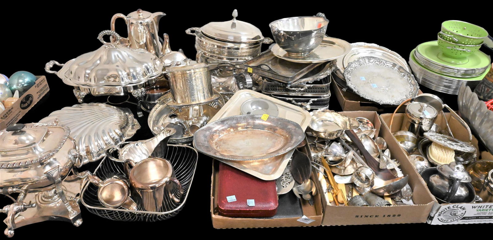 Large Lot of Silver Plate (1 of 5)