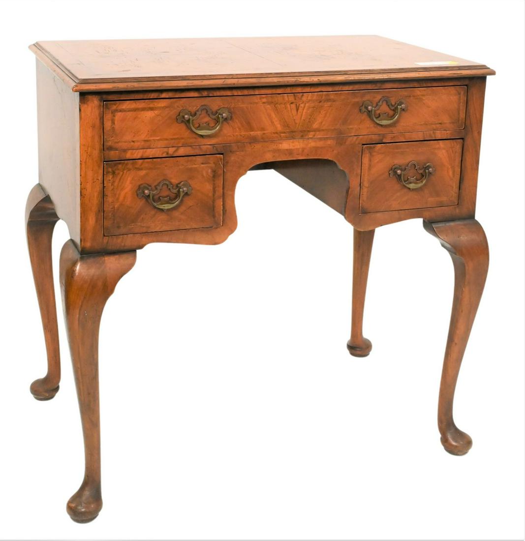 Walnut George III Style Lowboy (1 of 4)
