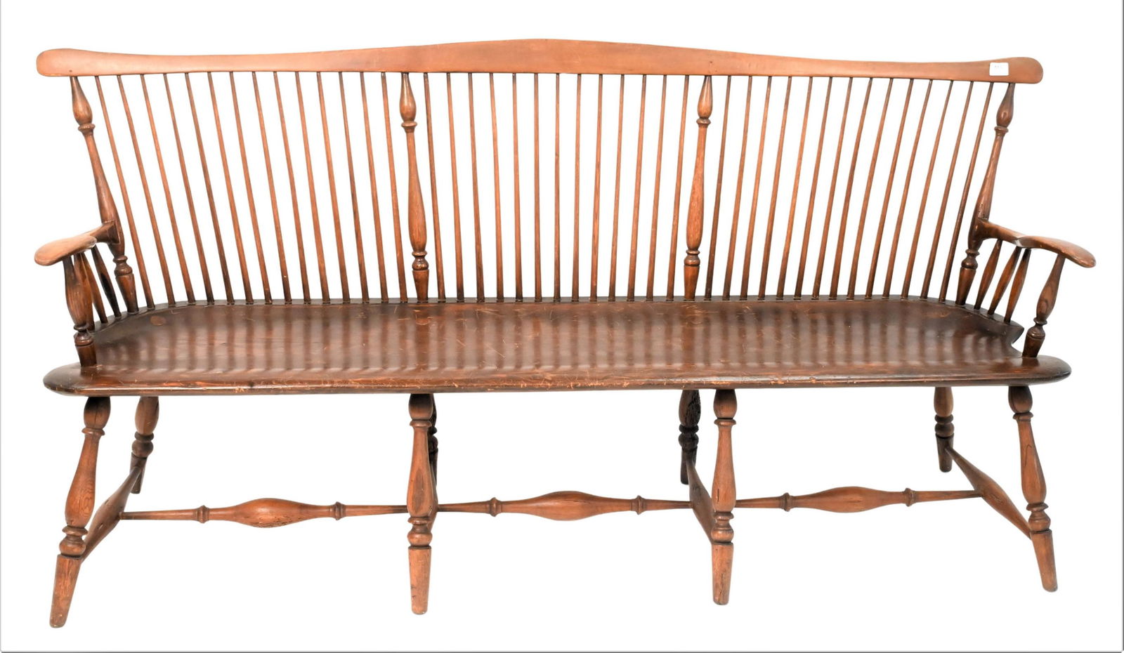 Long Windsor Style Bench (1 of 4)
