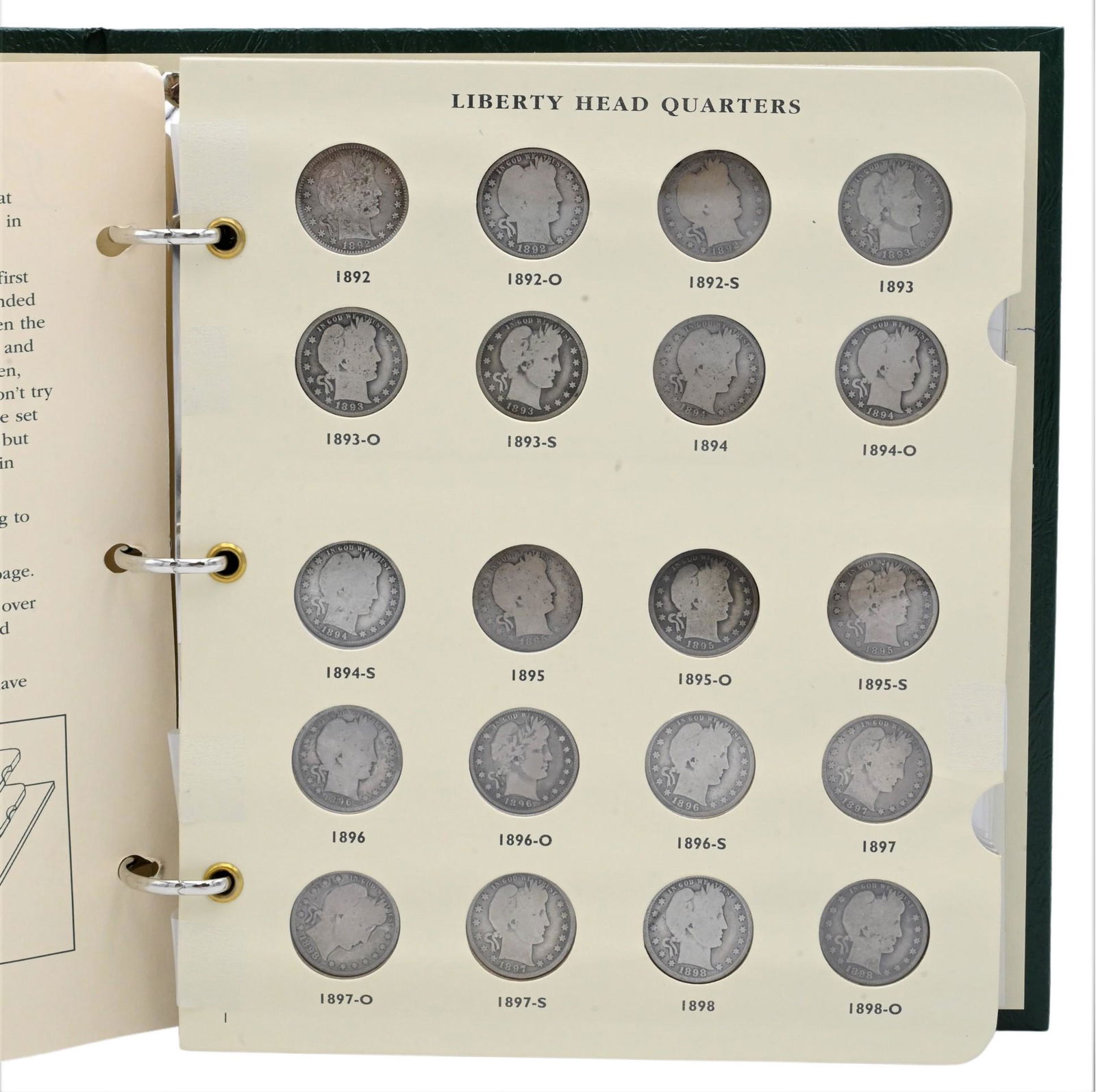 Album of Barber Quarters (1 of 5)