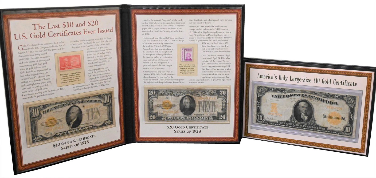 Book of Two Gold Certificates (1 of 5)