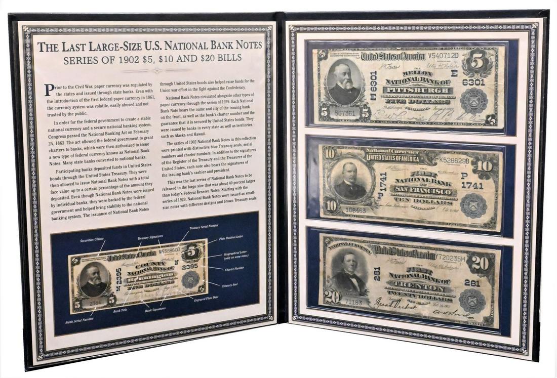 Three National Bank Notes (1 of 5)