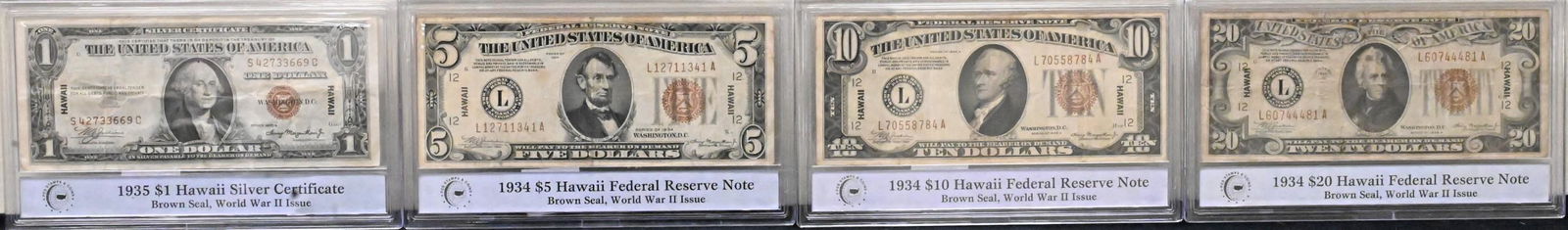 Four World War Two Emergency Issues (1 of 5)