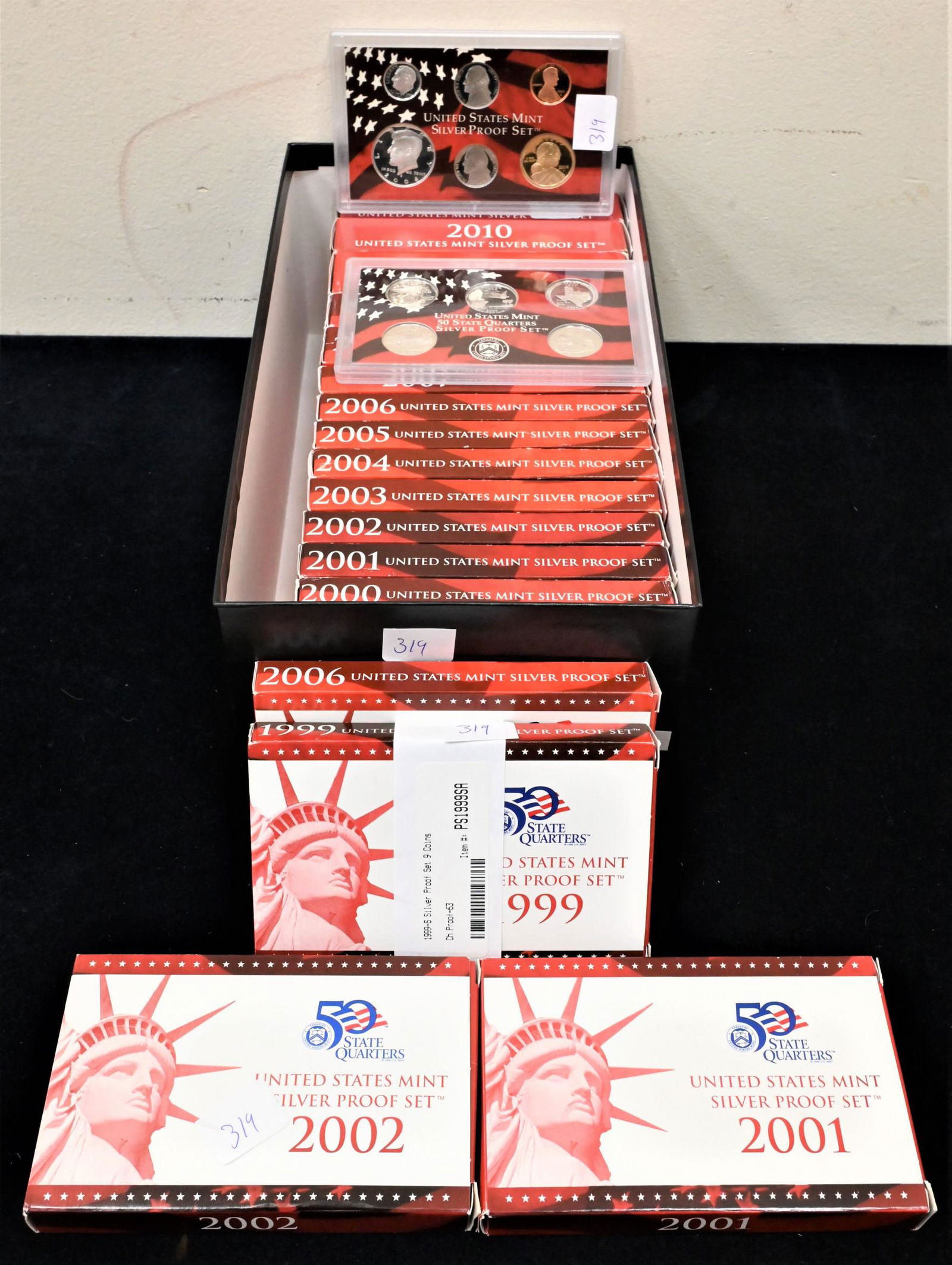 19 U.S Silver Proof Sets (1 of 4)