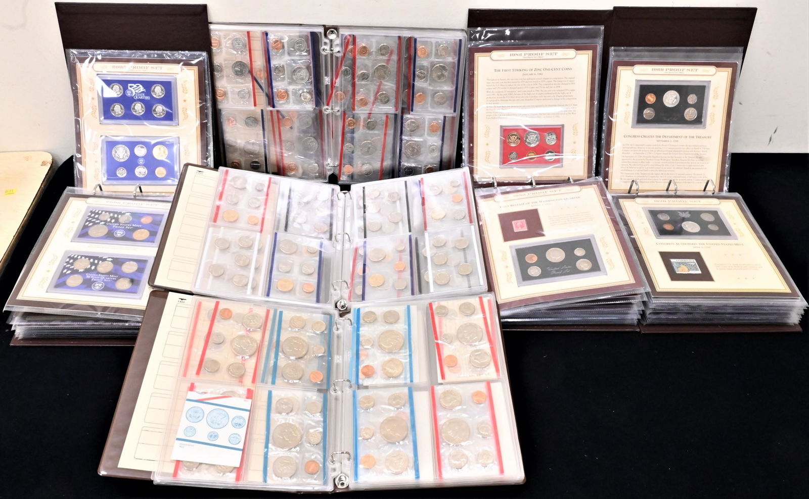 Album with Thirty Eight Uncirculated Coin Sets (1 of 6)