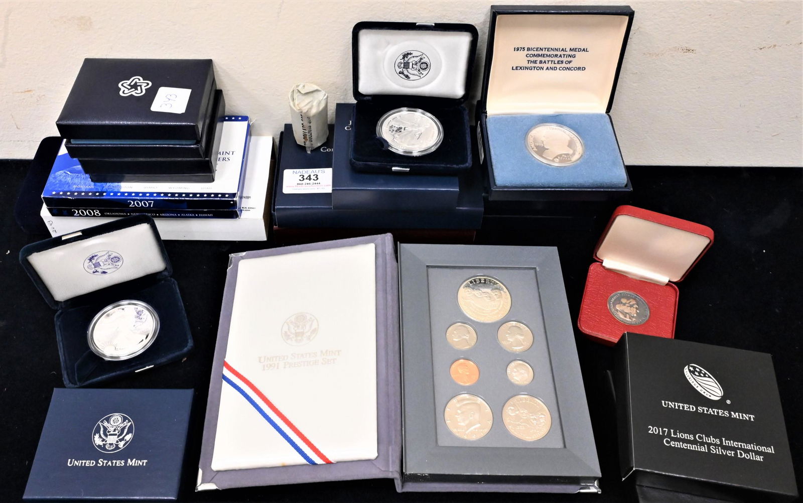 Large Lot of Silver Coins (1 of 7)