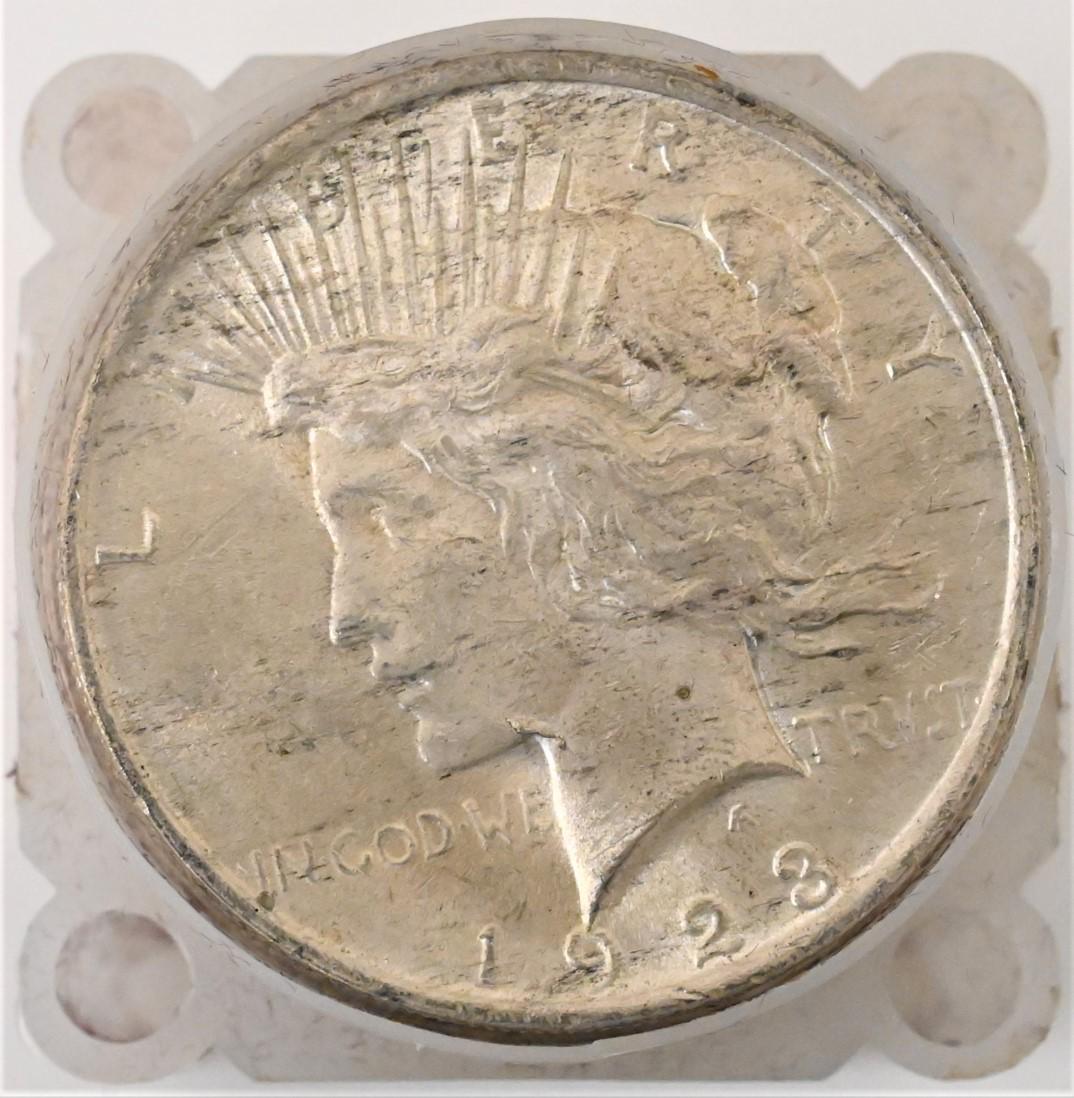 20 1923 Peace Dollar Roll UNC (1 of 2)