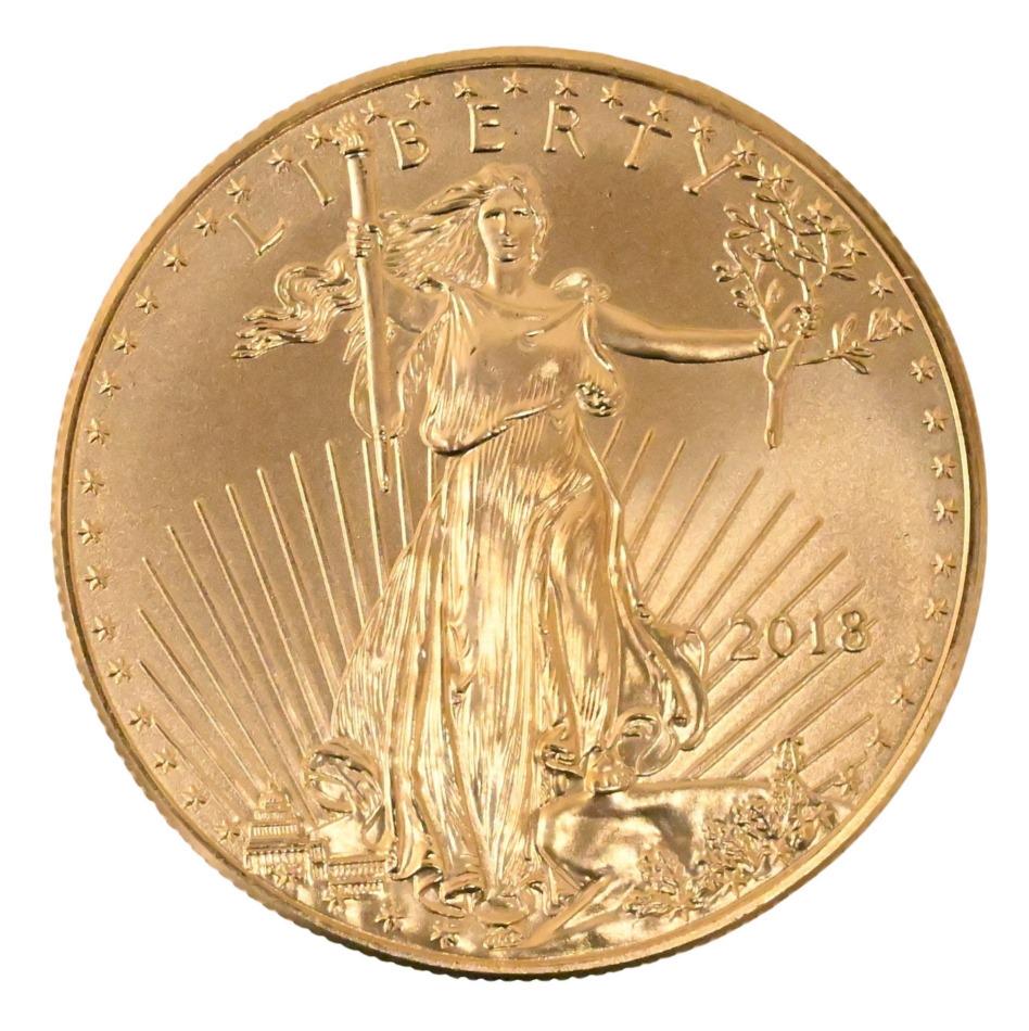 2018 $50 Gold Eagle One Ounce (1 of 2)
