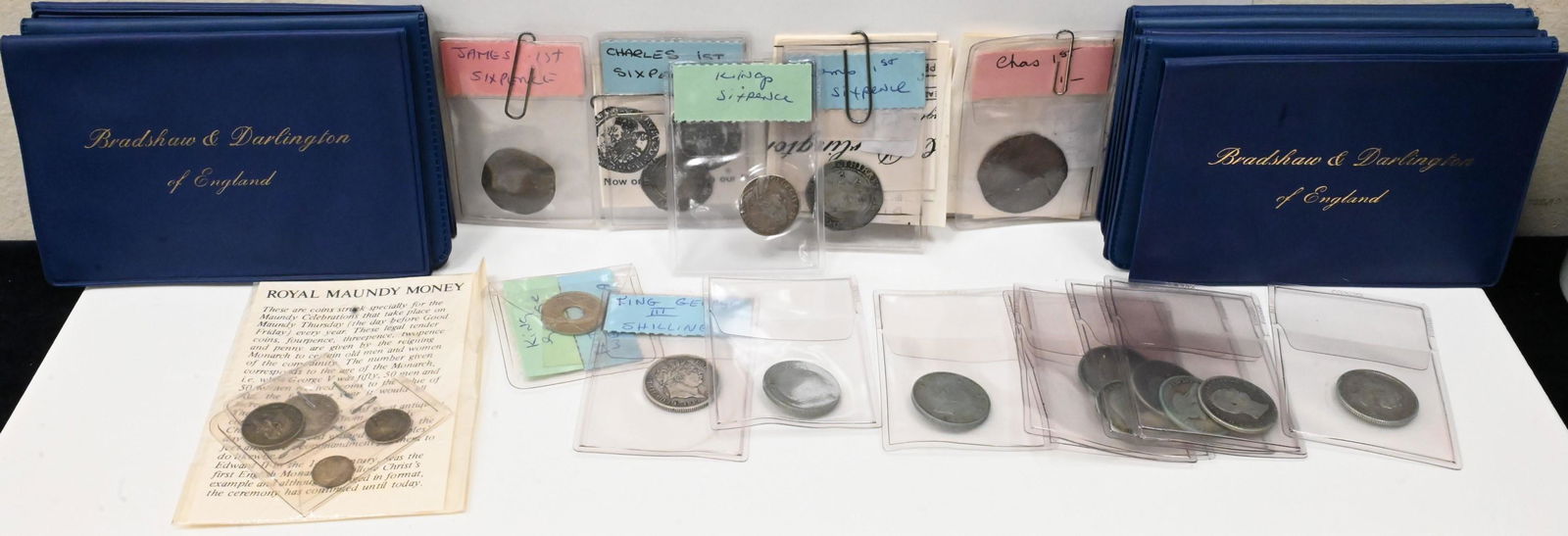 Lot of 12 English Hammered Silver Coins (1 of 8)