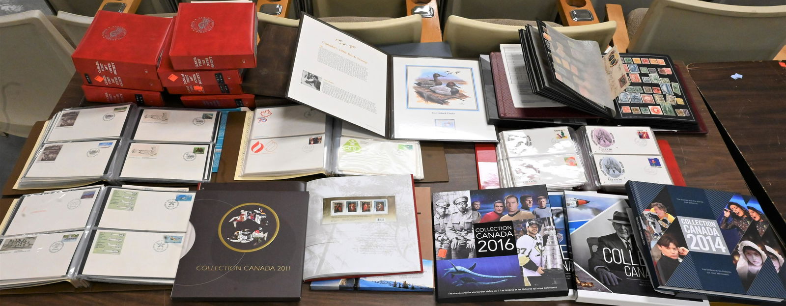 Large Grouping of Canadian Stamps, Covers and Year Collections (1 of 11)