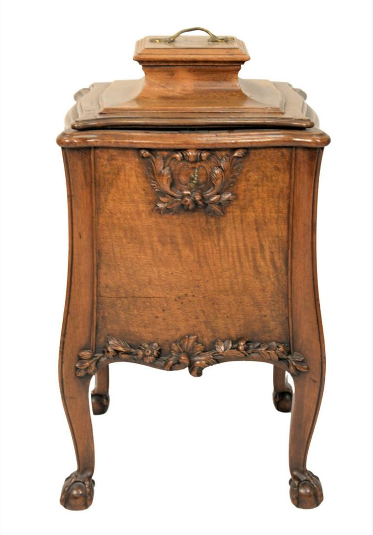 George III Mahogany Cellarette (1 of 4)