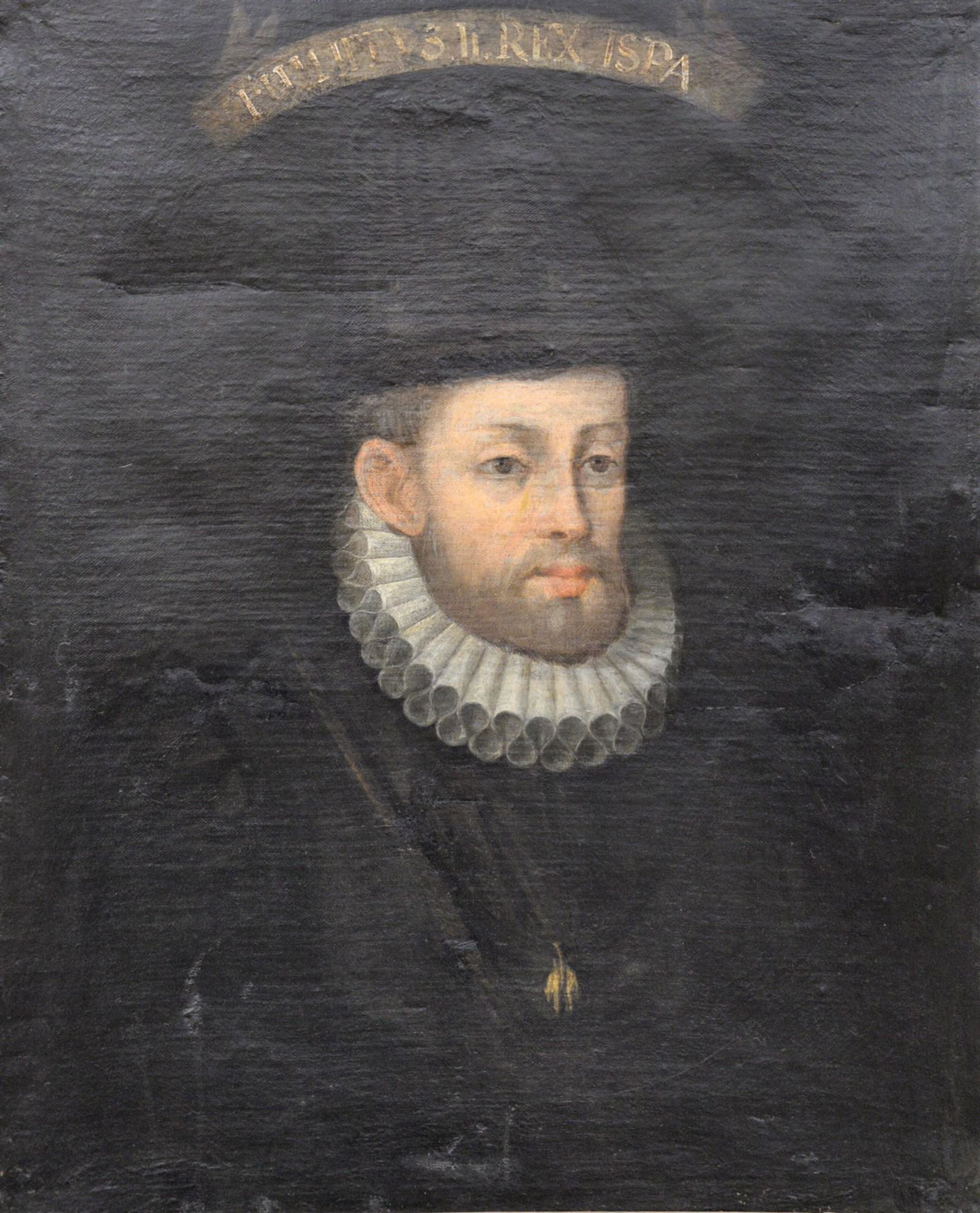 "Portrait of King Philip II, of Spain with Elizabethan Style Collar" (1 of 6)
