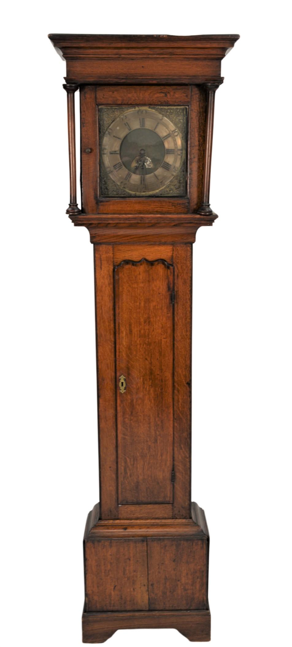 Oak Tall Case Clock (1 of 5)