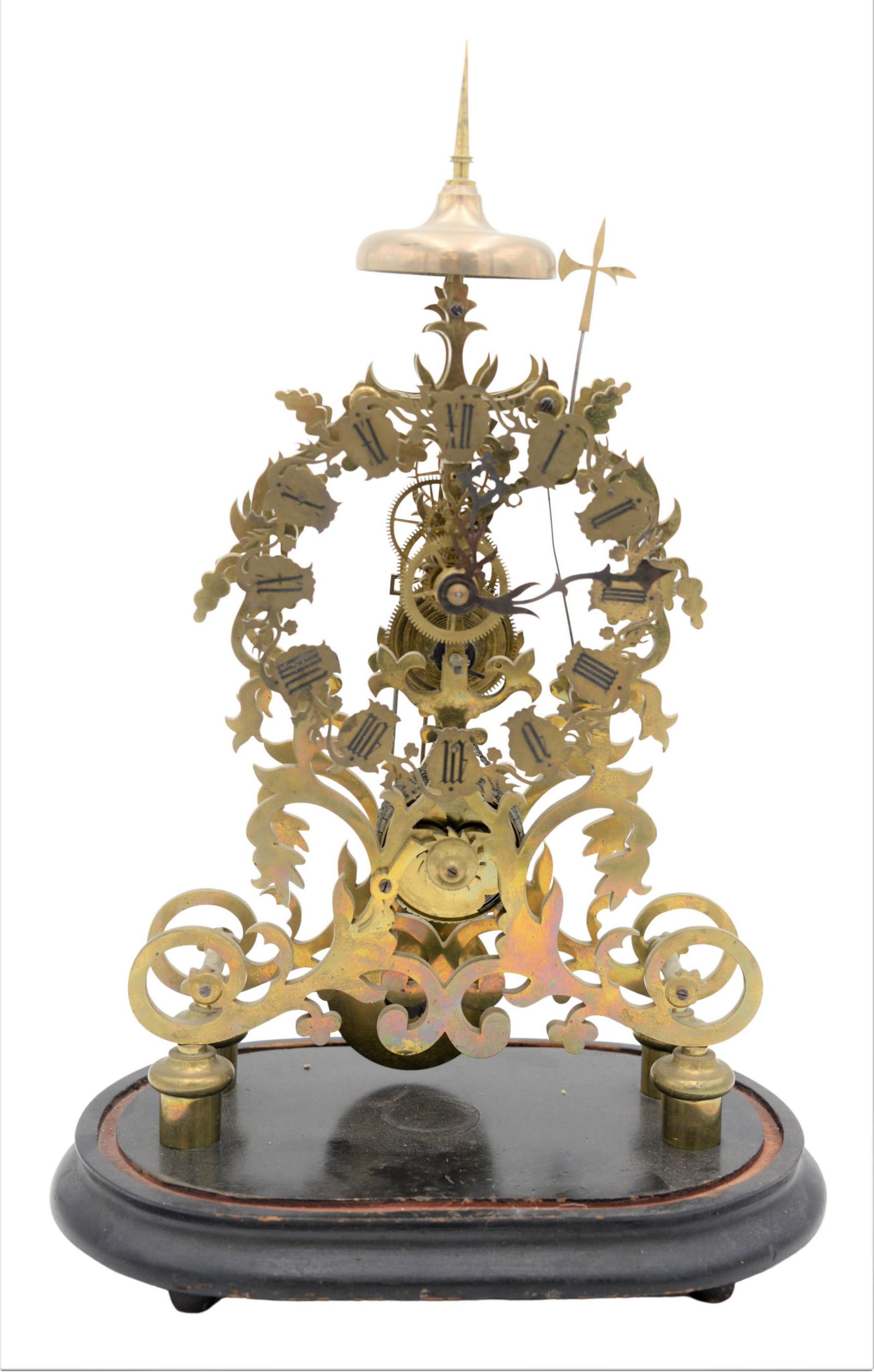 Brass Skeleton Clock (1 of 9)