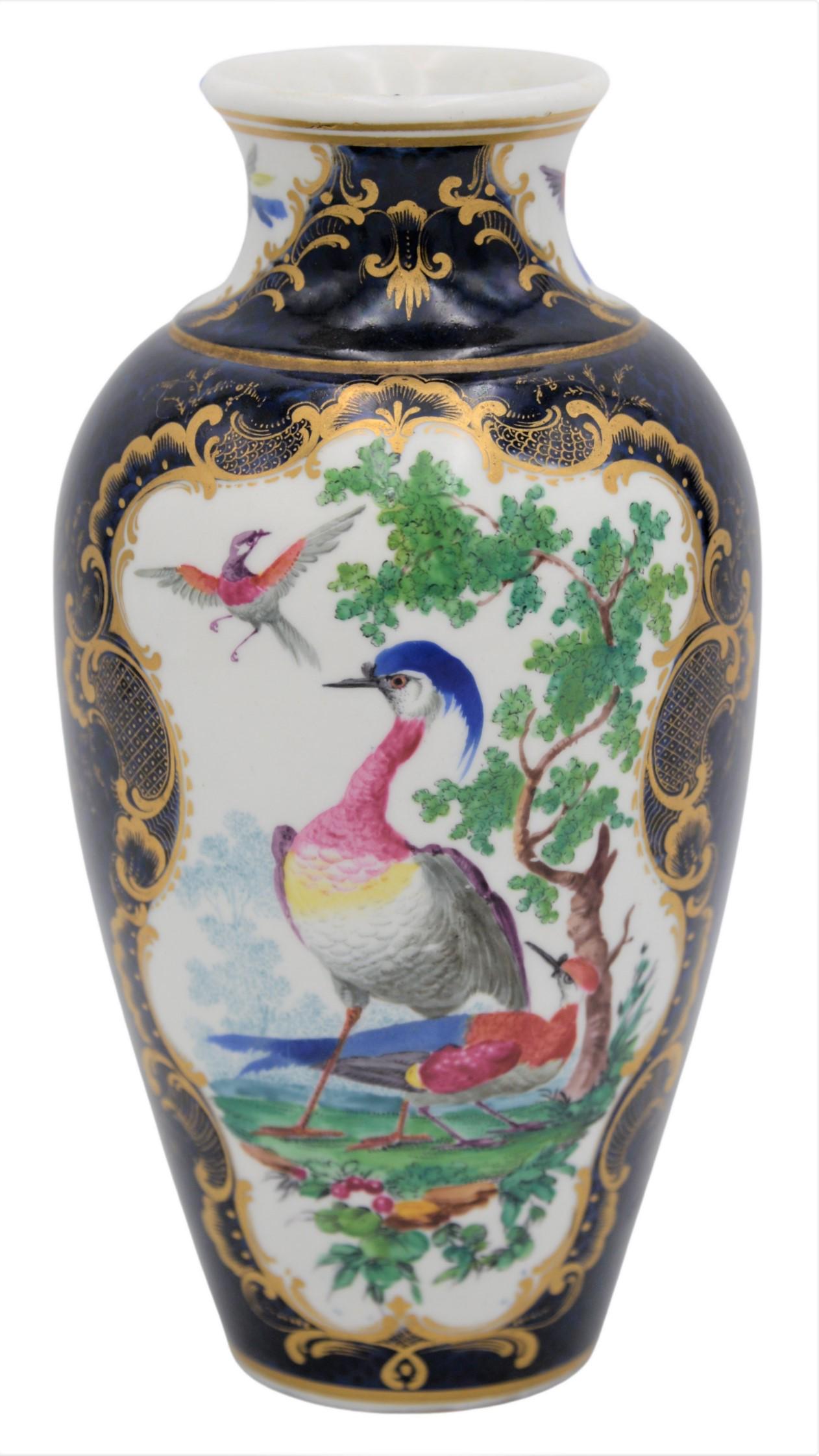 Worcester Exotic Bird Vase (1 of 6)