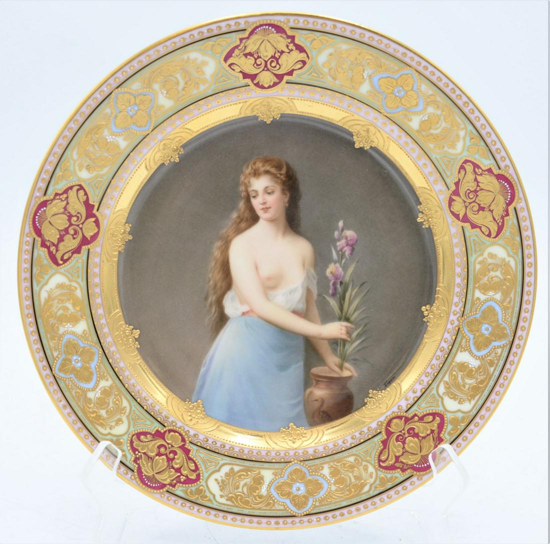 Wagner Royal Vienna Portrait Plate (1 of 8)