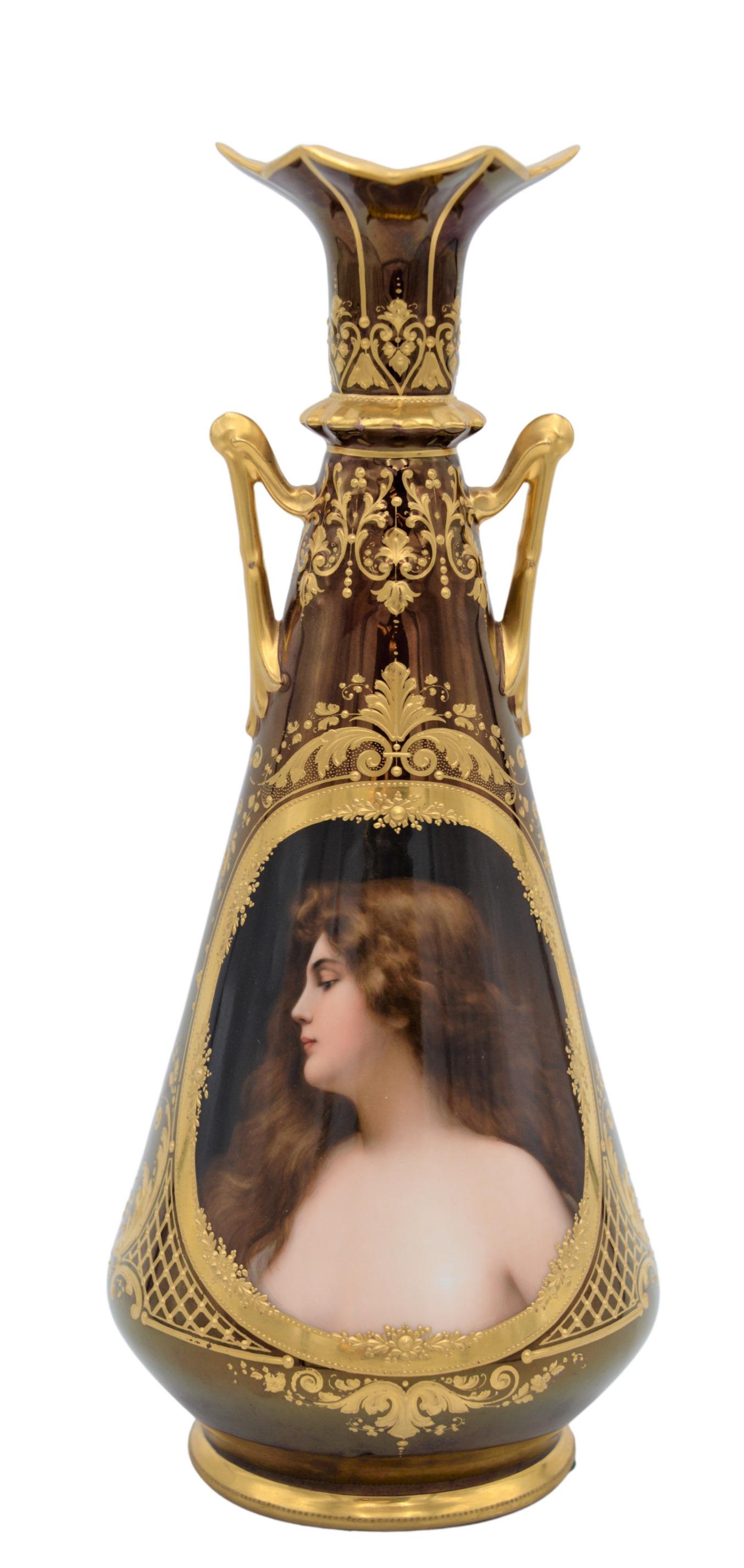 Royal Vienna Portrait Vase (1 of 6)