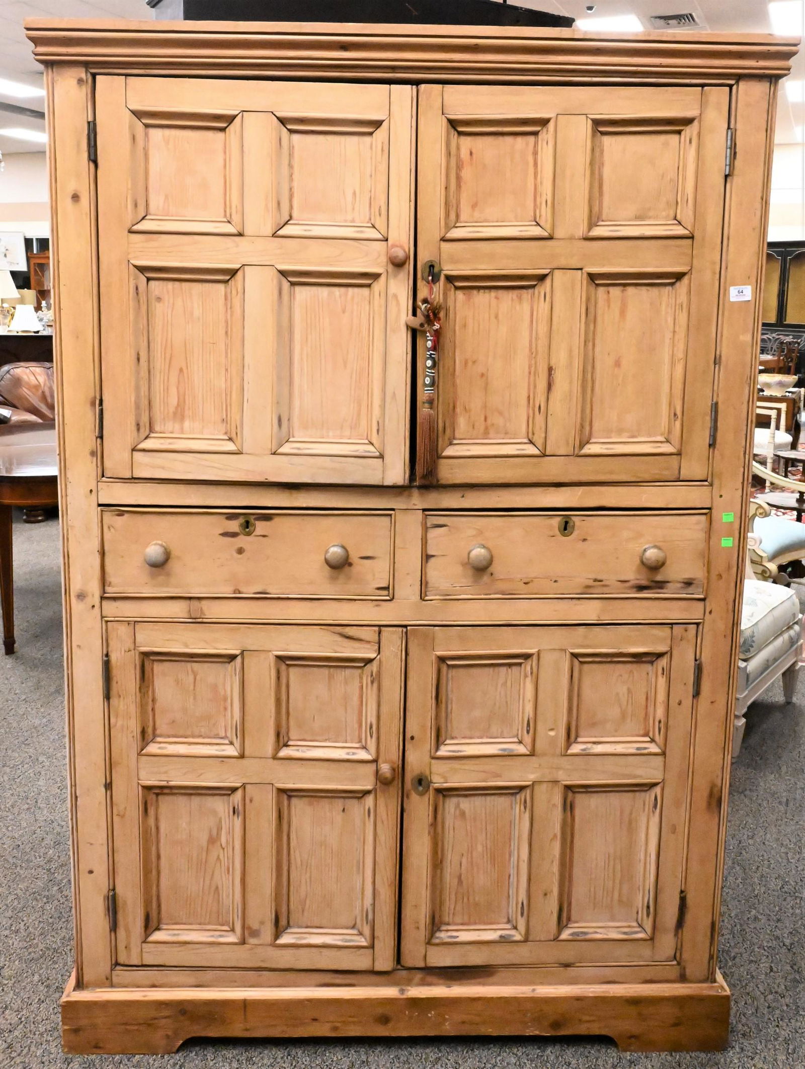 Irish Pine Cabinet (1 of 4)