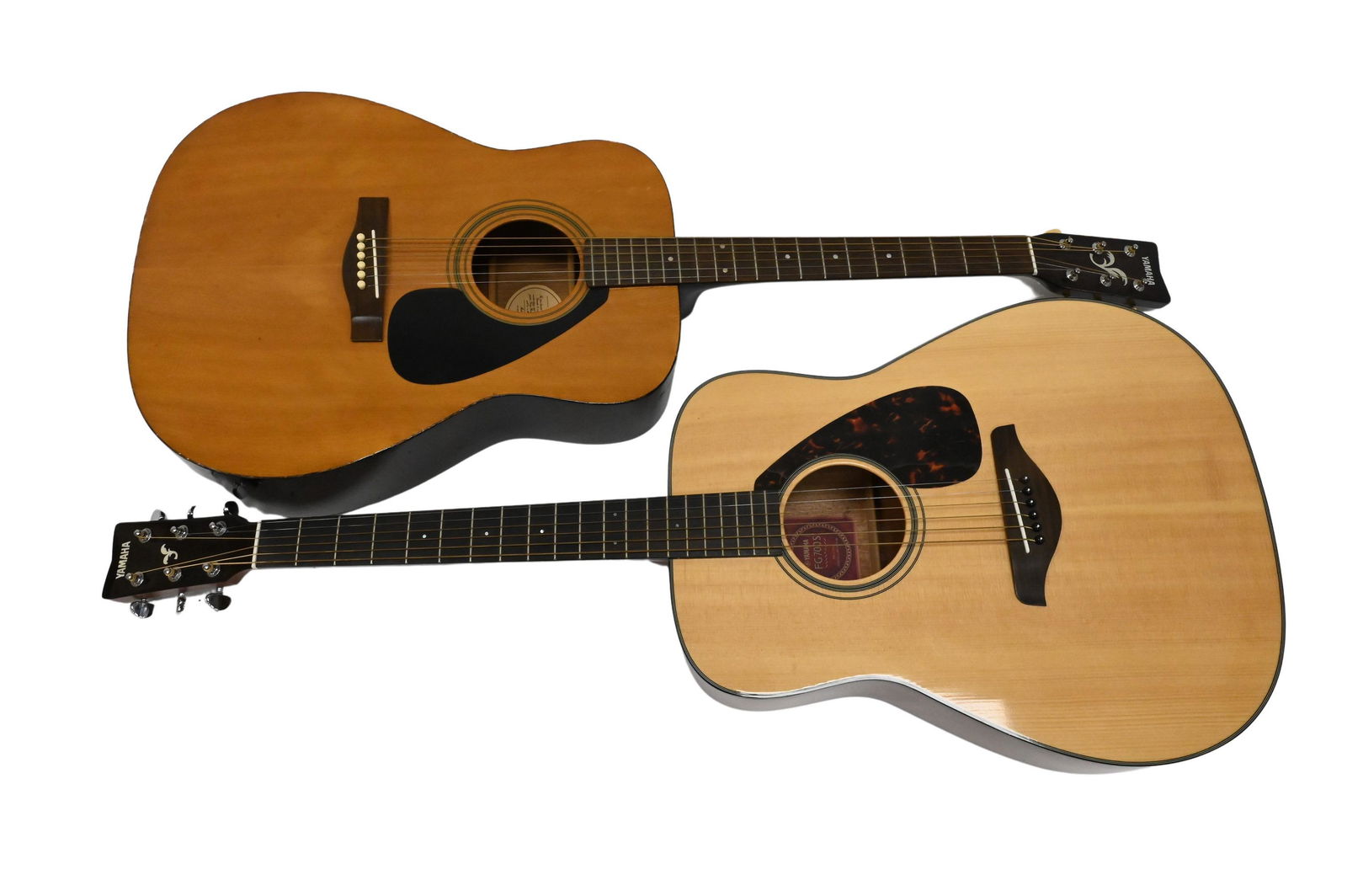 Two Yamaha Acoustic Guitars (1 of 9)