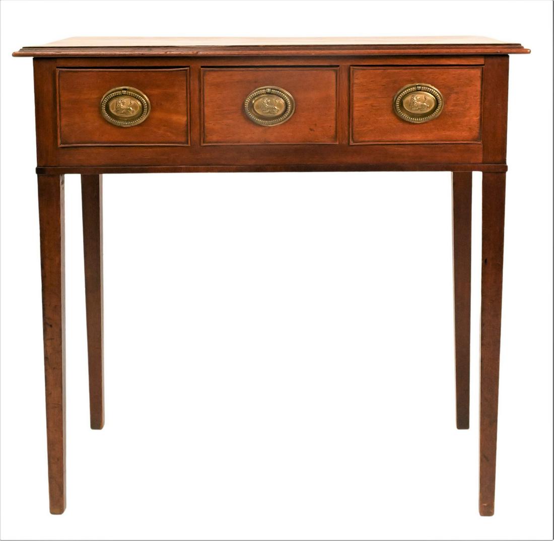 George III Mahogany Small Server (1 of 4)
