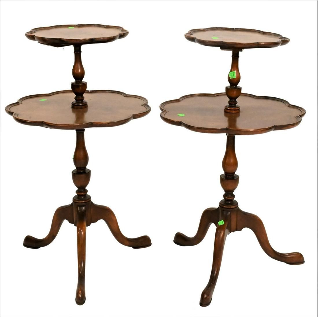 Pair of George II Style Two Tier Stands (1 of 5)