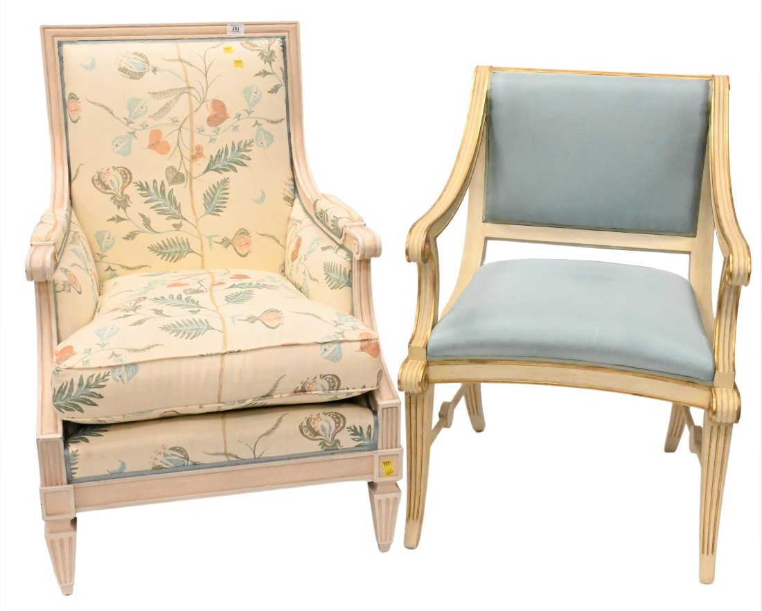 Albert Menin Interiors Custom Upholstered Club Chair (1 of 5)