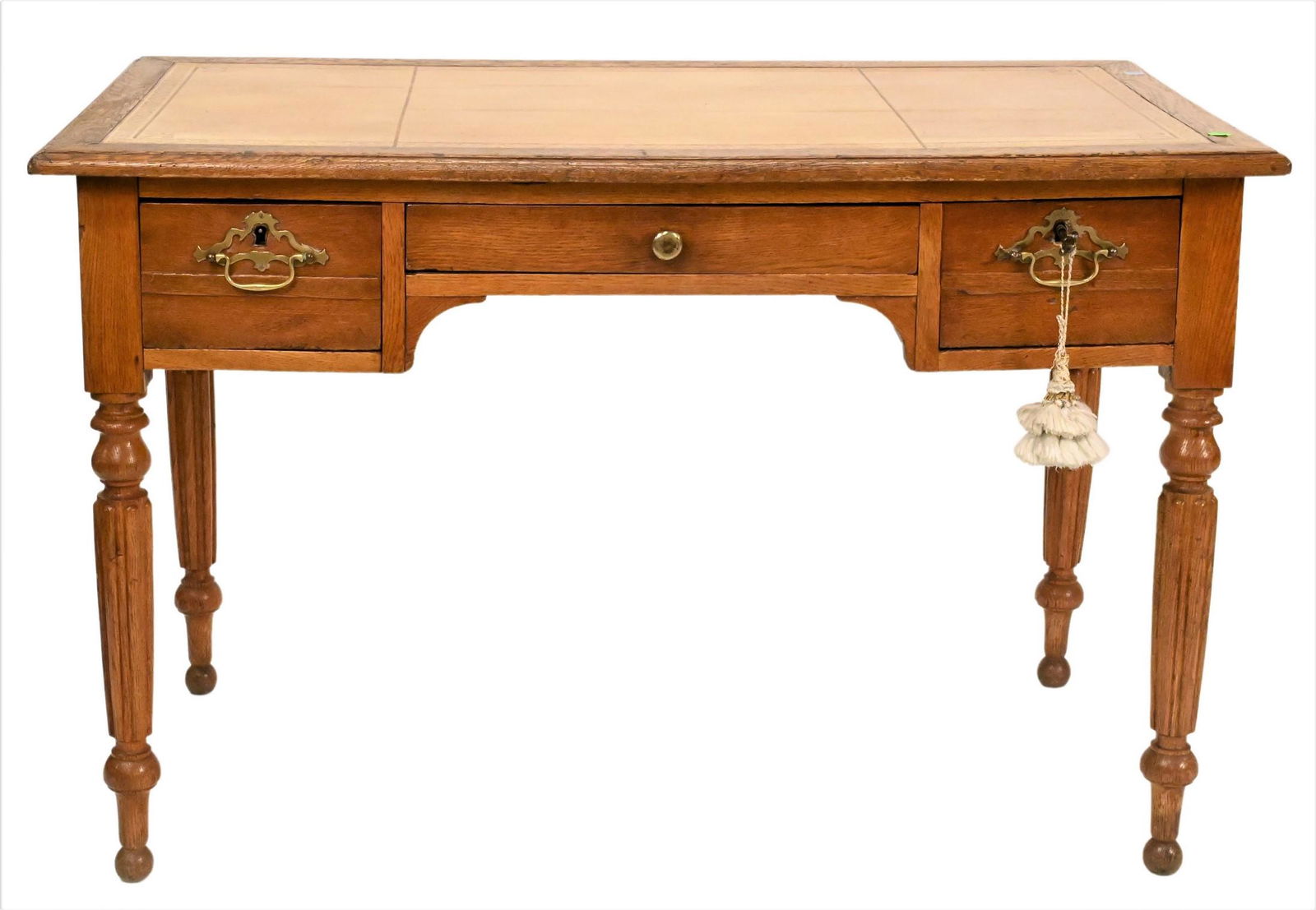 19th Century Oak Writing Desk (1 of 4)