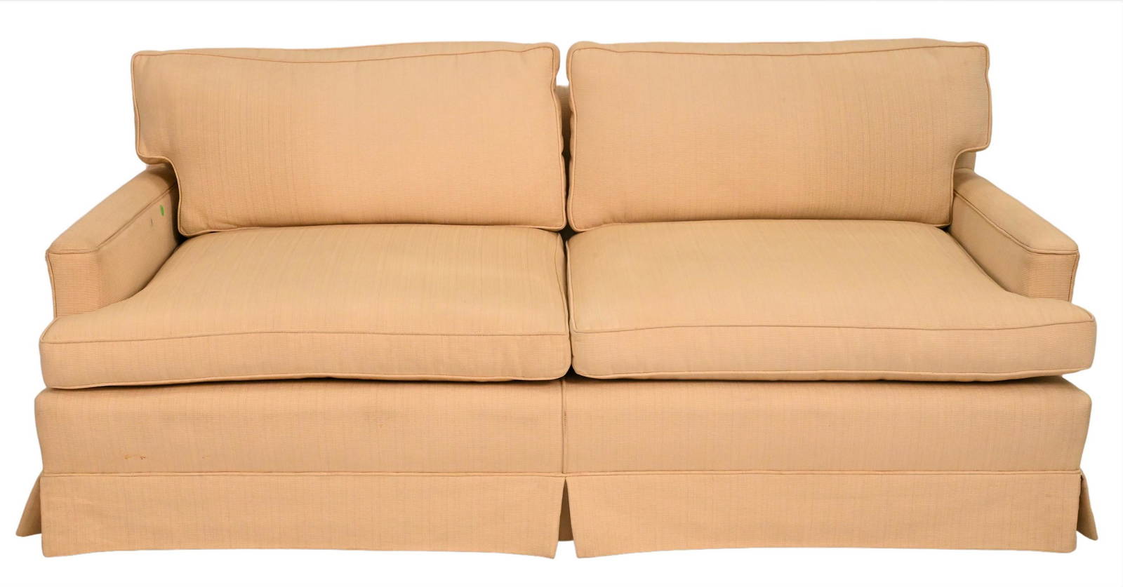 Pair Of Custom Upholstered Sofas Auction